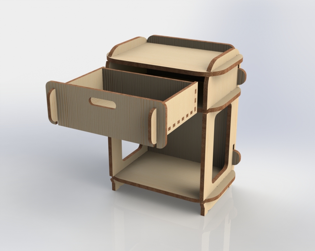 Bedside Table "DINO"